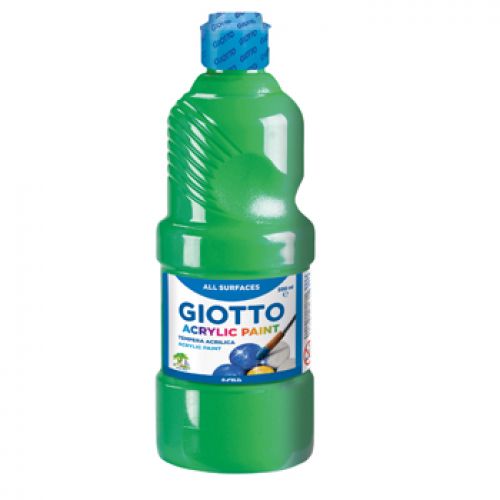 Guache Liquido Giotto Acrilico 500ml Verde , Giotto , 160533712 , 8000825969881